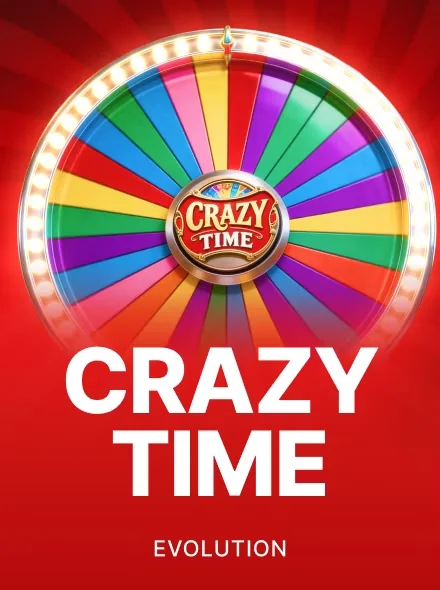 Rueda de Crazy Time, game show en vivo de Evolution en Betsson